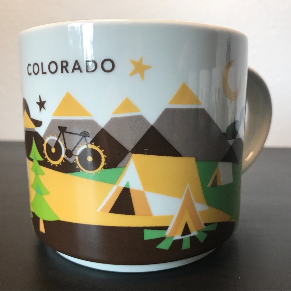 Starbucks "you are here" mug - Colorado